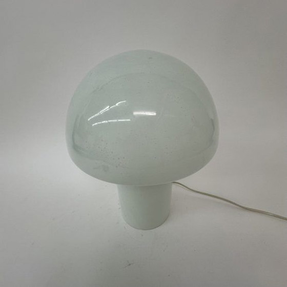 Image 1 of Mid-century design mushroom glass table lamp , 1970’s