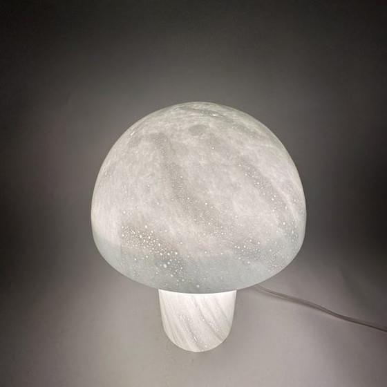 Image 1 of Mid-century design mushroom glass table lamp , 1970’s