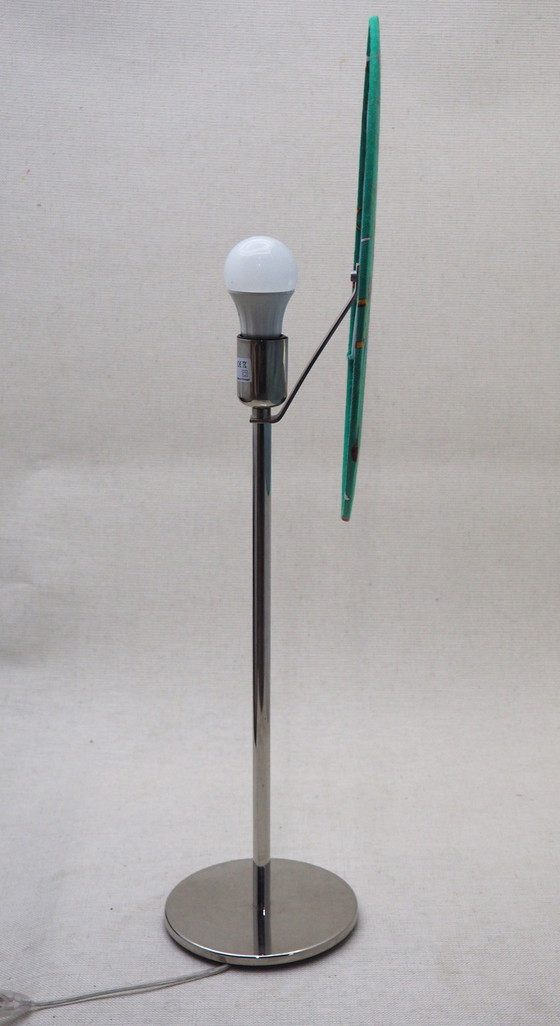 Image 1 of Fornasetti Fabric Steel Table Lamp