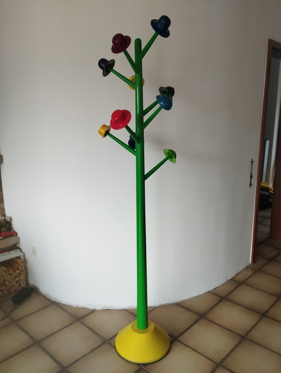 Image 1 of Origlia hat tree Ugo Nespolo clothes rack