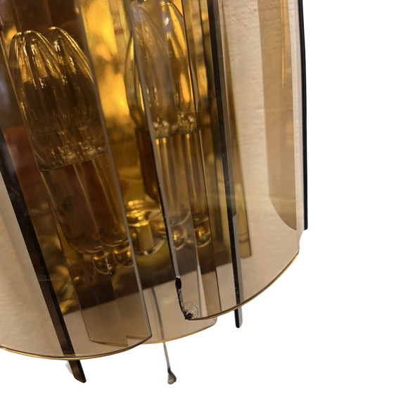 Image 1 of Wall Lamp Sconce In Hollywood Regency Style, Sölken Leuchten, Germany, 1980S.