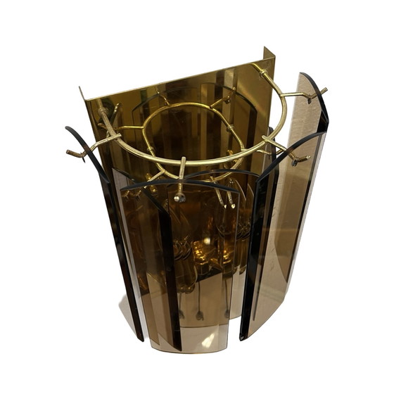 Image 1 of Wall Lamp Sconce In Hollywood Regency Style, Sölken Leuchten, Germany, 1980S.