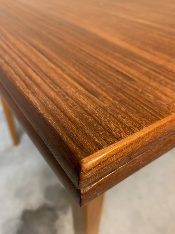 Image 1 of Large Teak Dining Table 1960s