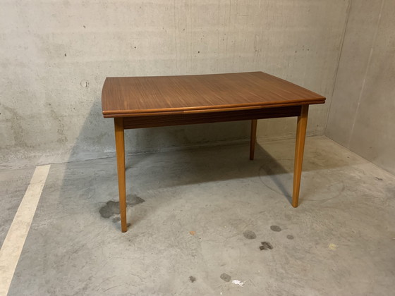 Image 1 of Large Teak Dining Table 1960s