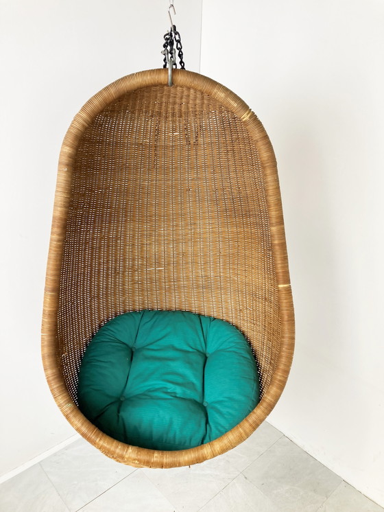 Image 1 of Hanging egg chair