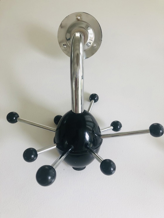 Image 1 of 2X Vintage For Ikea Sputnik 70 Black