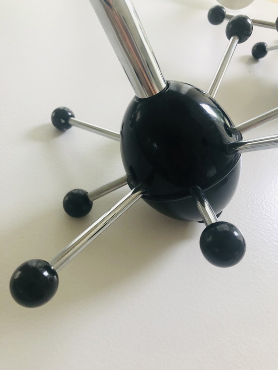 Image 1 of 2X Vintage For Ikea Sputnik 70 Black