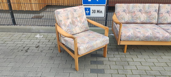 Image 1 of Stella Couch Sofa Sesssel 60s Vintage Retro Two-Seater Twoseater 60S Mid - Century Danish Design