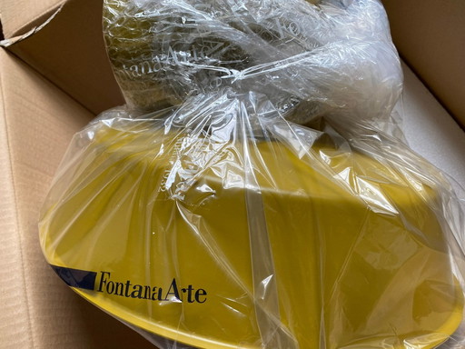 Fontana Arte Huna Yellow lamp