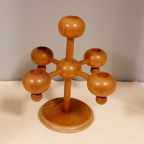 Image 1 of Candeliere in legno Kaija Aarikka