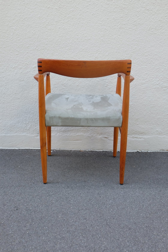 Image 1 of Chaise de salle à manger Fauteuil de HW Klein pour Bramin années 60 danoises