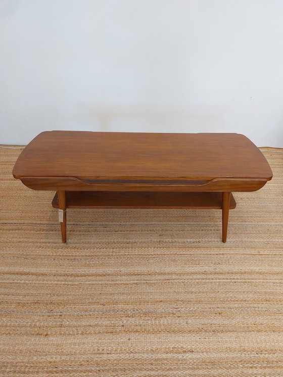Image 1 of Vintage coffee table reversible table top 70s
