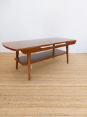 Vintage coffee table reversible table top 70s