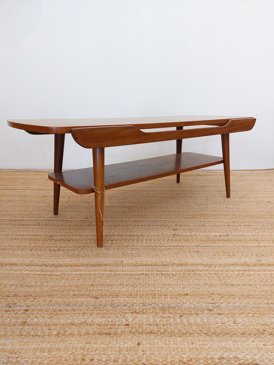 Image 1 of Vintage coffee table reversible table top 70s