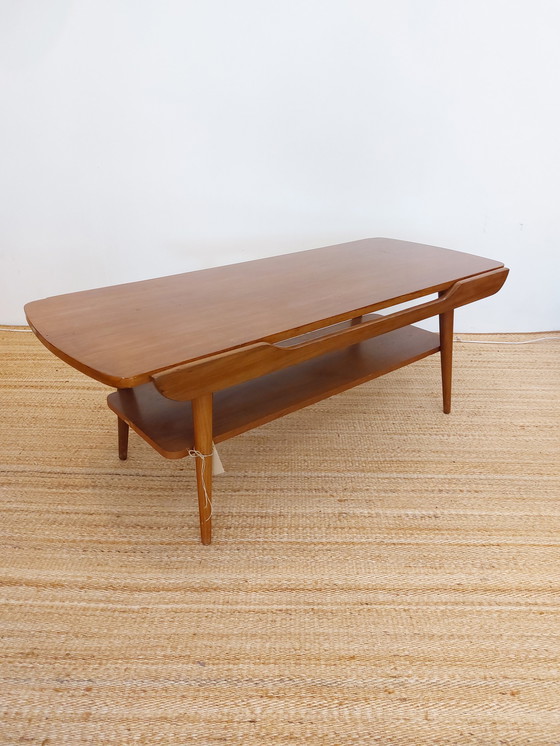 Image 1 of Vintage coffee table reversible table top 70s