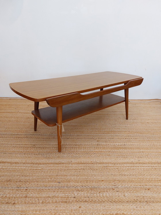 Image 1 of Vintage coffee table reversible table top 70s