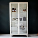 Vintage pharmacy cabinet / display case