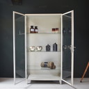 Vintage pharmacy cabinet / display case