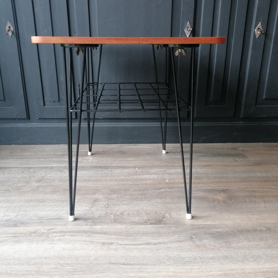 Image 1 of Vintage Pilastro By Tjerk Reijenga Side Table Hairpin legs