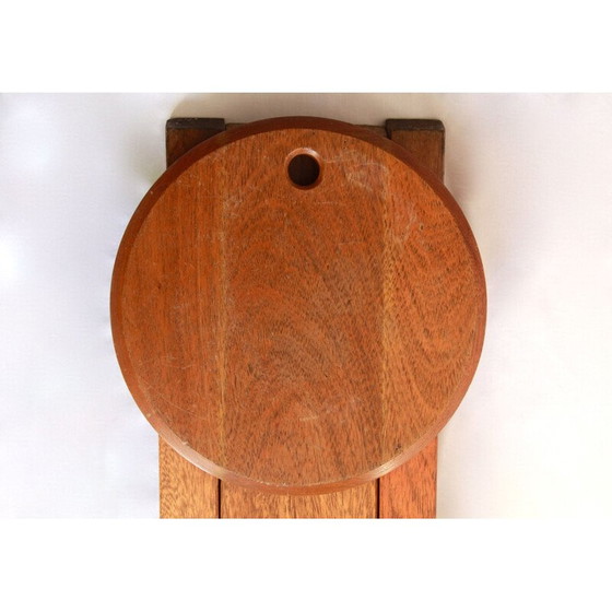 Image 1 of Pair of vintage Bankotte wooden Stools by Butzke 1990s