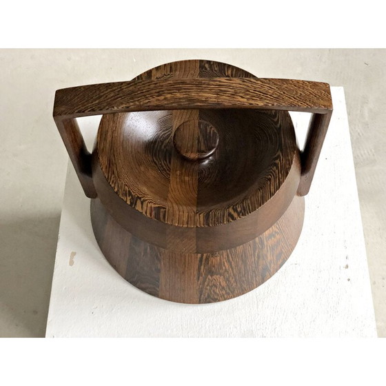Image 1 of Vintage Danish rosewood ice bucket by Jens Quistgaard for Dansk, Denmark 1960