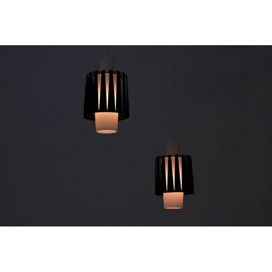 Image 1 of Pair of vintage Pendant Lamps from ASEA, 1950s