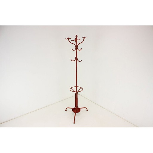 Vintage cast iron coat rack, 1920