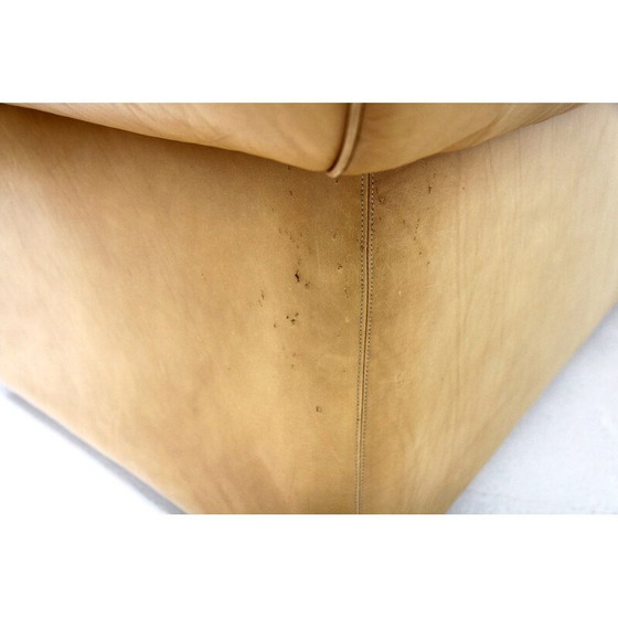 Image 1 of Divano vintage "Reton" a 3 posti in noce e pelle per Dux, Svezia, 1960