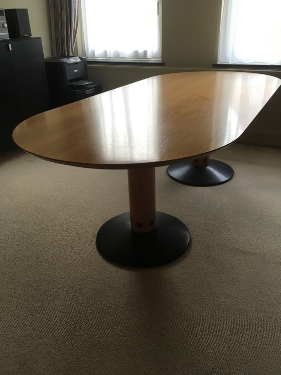 Image 1 of Arco Diabolo Wooden Design Table