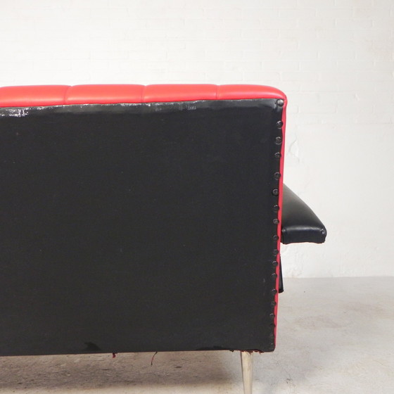 Image 1 of Skai Upholstered Rockabilly Sofa, 1950s