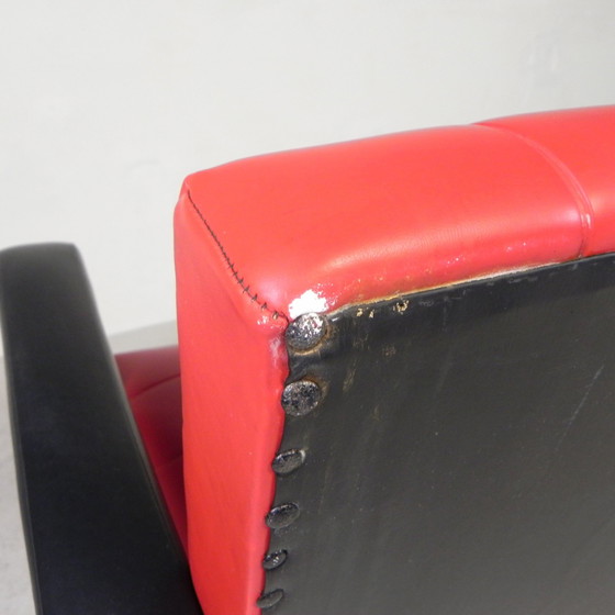 Image 1 of Skai Upholstered Rockabilly Sofa, 1950s