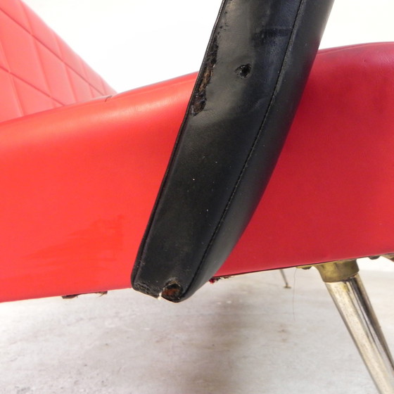 Image 1 of Skai Upholstered Rockabilly Sofa, 1950s