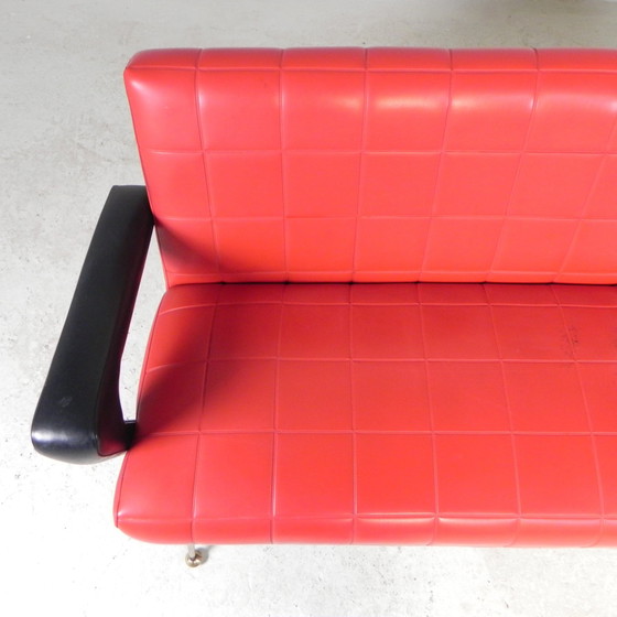 Image 1 of Skai Upholstered Rockabilly Sofa, 1950s