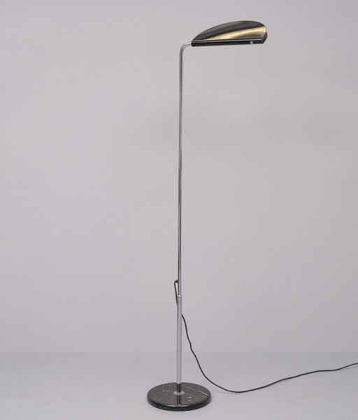 Floor lamp 'Mezzaluna' By Bruno Gecchelin For Skipper