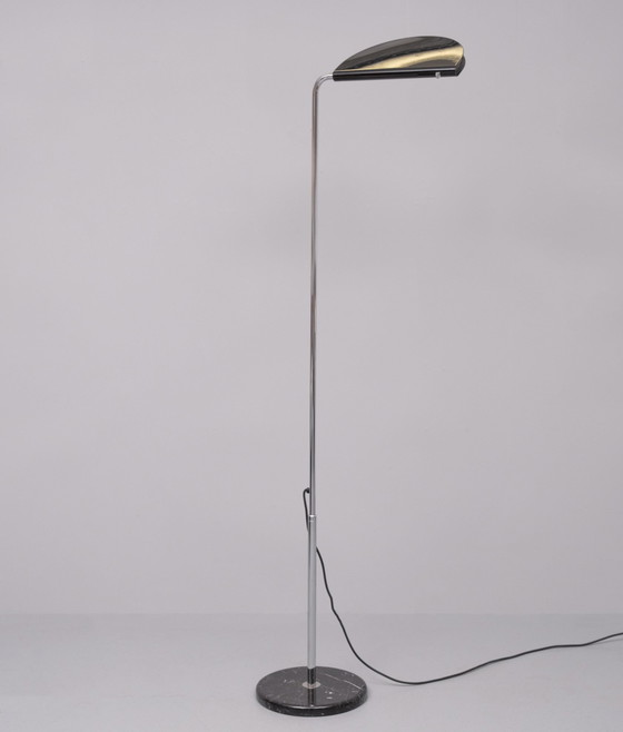 Image 1 of Floor lamp 'Mezzaluna' By Bruno Gecchelin For Skipper