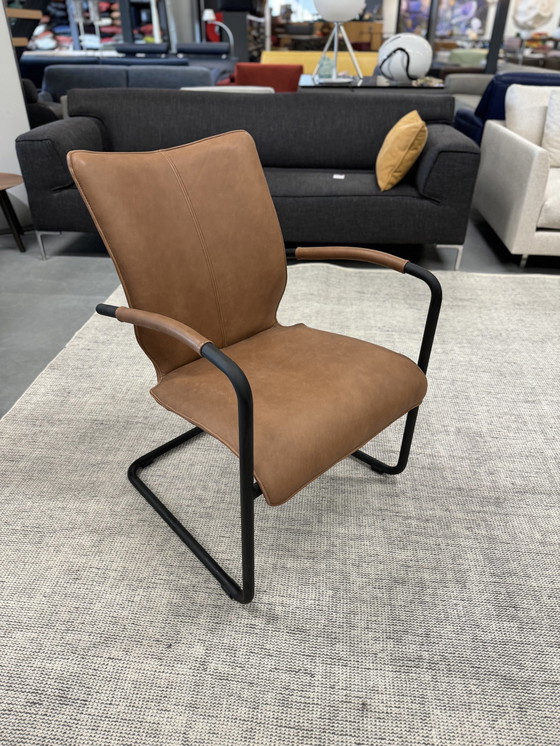 Image 1 of Brees New World Sunny Armchair Brown Leather