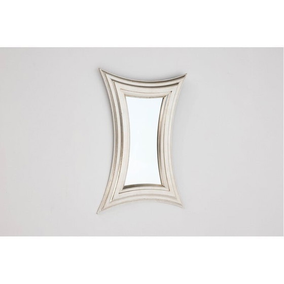 Image 1 of Specchio vintage con cornice in metallo, 1940