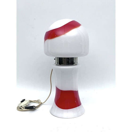 Image 1 of Vintage glass table lamp by Mazzega, Italy 1970