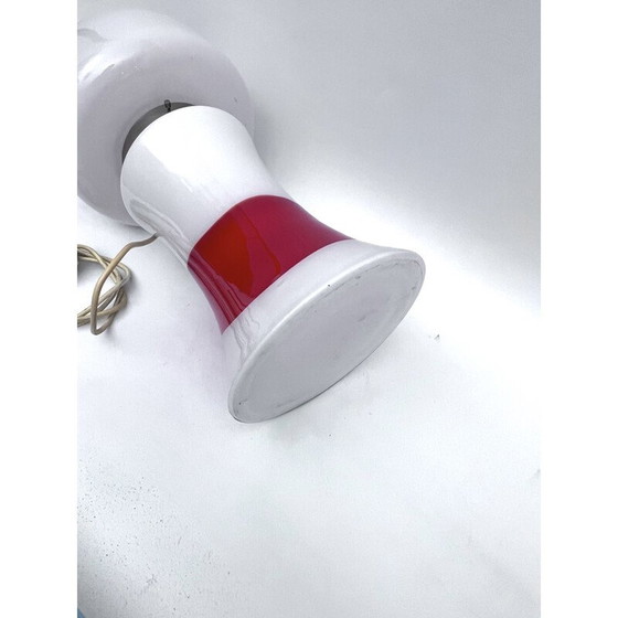 Image 1 of Vintage glass table lamp by Mazzega, Italy 1970