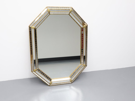 Spanish trapezoid mirror 8 angular