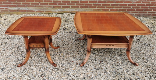 Beautiful Set Of 2 Schuitema Coffee Tables