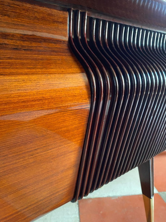 Image 1 of 1X Osvaldo Borsani Rosewood And Mahogany Sideboard