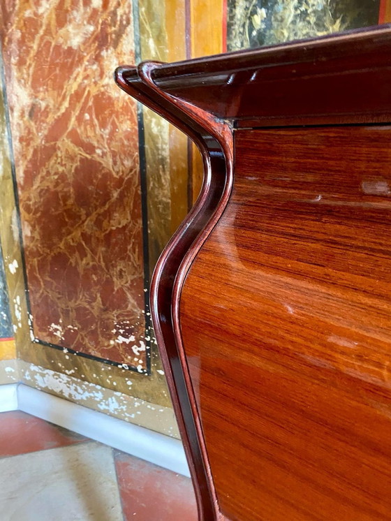 Image 1 of 1X Osvaldo Borsani Rosewood And Mahogany Sideboard