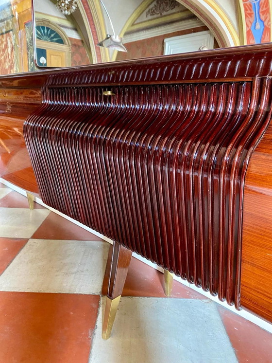 Image 1 of 1X Osvaldo Borsani Rosewood And Mahogany Sideboard