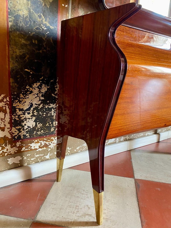 Image 1 of 1X Osvaldo Borsani Rosewood And Mahogany Sideboard