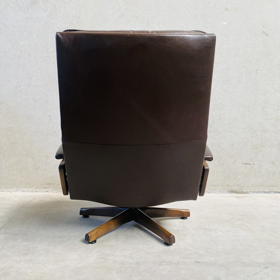 Image 1 of Leather Armchair André Vandenbeuck Brand Strässle