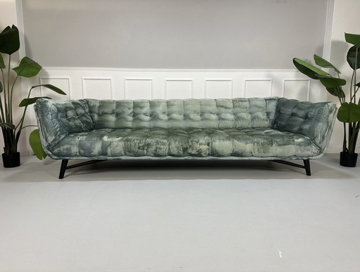 Roche Bobois Profile 4 seater designer sofa fabric couch