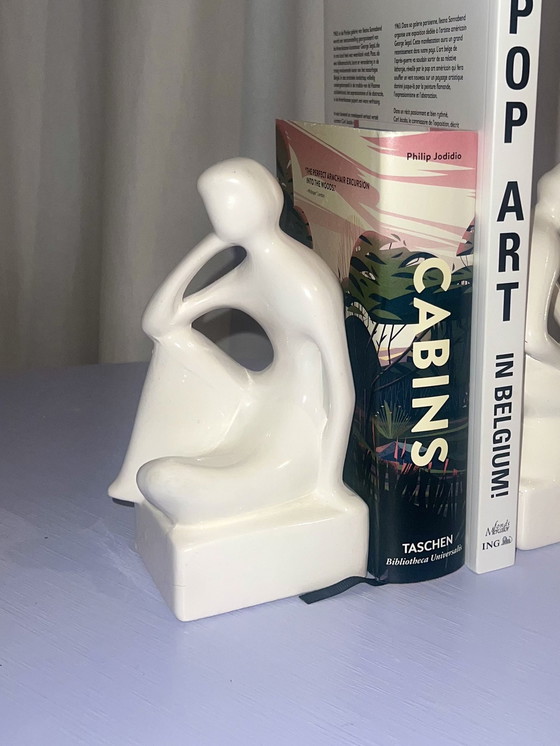 Image 1 of Sujetalibros de cerámica Royal Delft