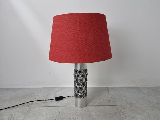 Image 1 of Brutalist table lamp by Willy Luyckx