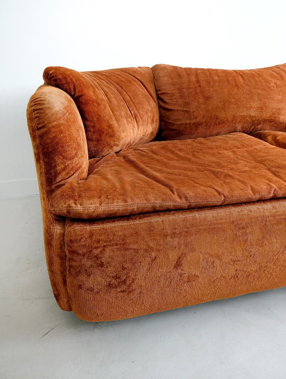 Image 1 of 'Confidential' Sofa By Alberto Rosselli For Saporiti 1970'S 